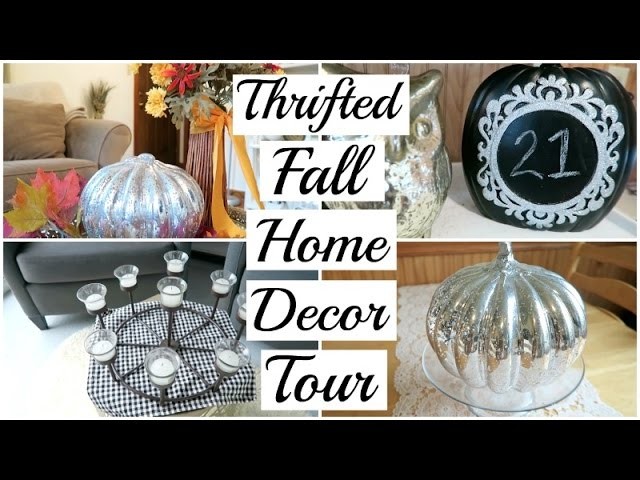 Fall Home Decor Tour | Thrifted