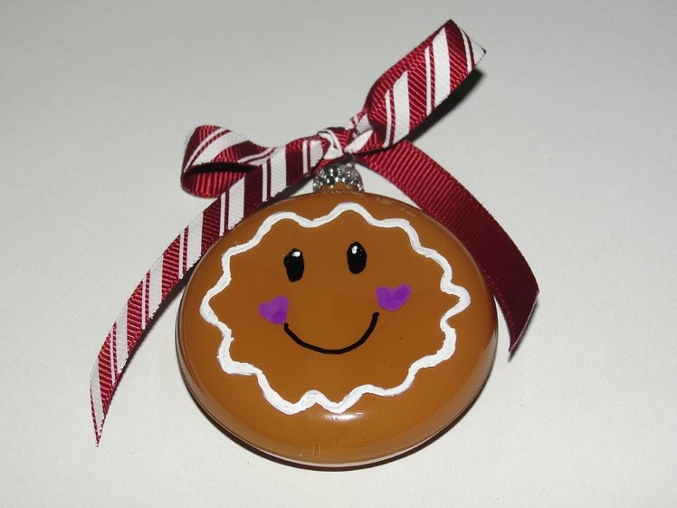 Gingerbread Girl Ornament Tutorial