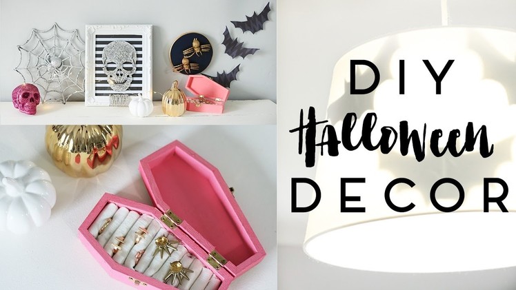 Halloween Decor DIYs | Room Decor or Party Decorations 2016