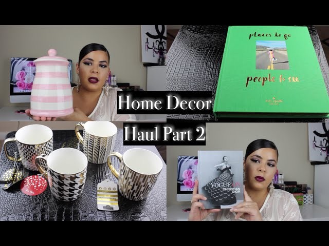 Home Decor Haul Pt. 2| Marshalls & Homegoods