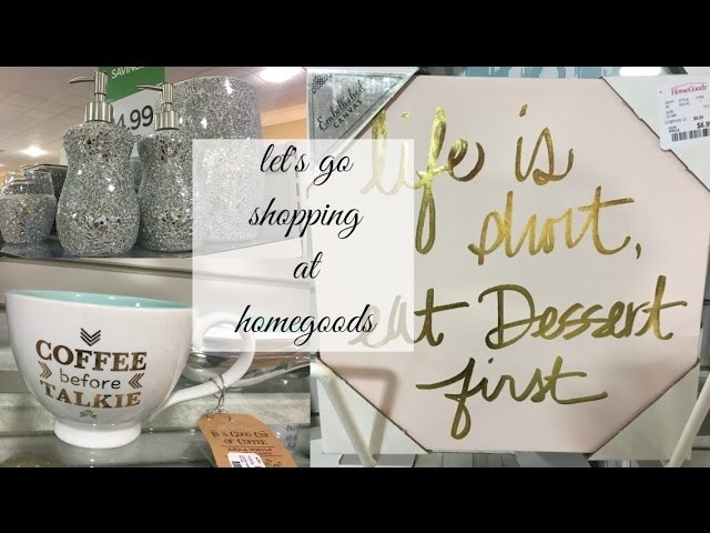 HomeGoods Shop with Me!!