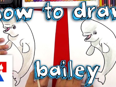 How To Draw Bailey From Finding Dory