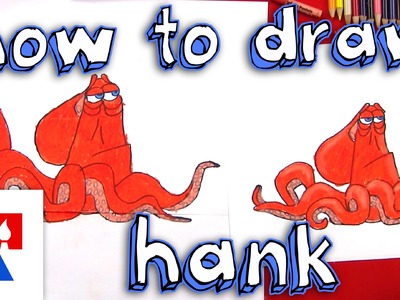 How To Draw Hank From Finding Dory