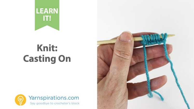 How To Knit: Cast On