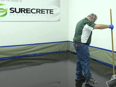 How to Make a 3D Metallic Floor - System by Surecrete