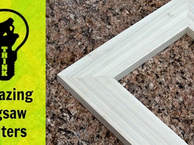How to make a picture frame with a Jigsaw!