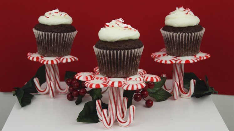 How to Make Peppermint Candy Stands and Cupcakes!