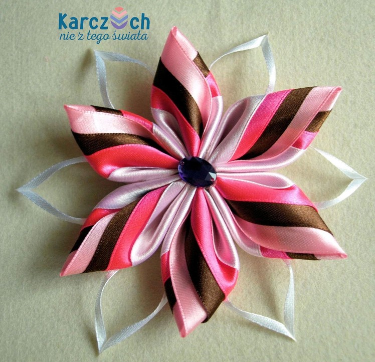 Kanzashi #2 - Multicolour petal (Better quality)