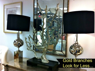 NEW! Look For Less:  Gold Branches COLLAB
