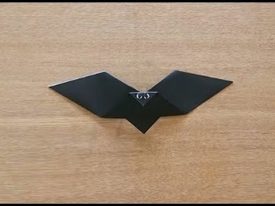 折り紙 Origami・こうもり2 Bat2