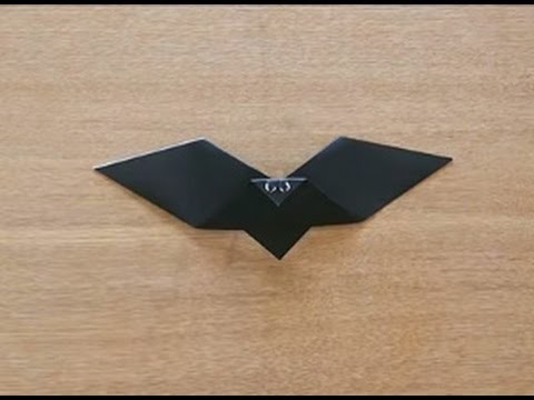 折り紙 Origami こうもり2 Bat2