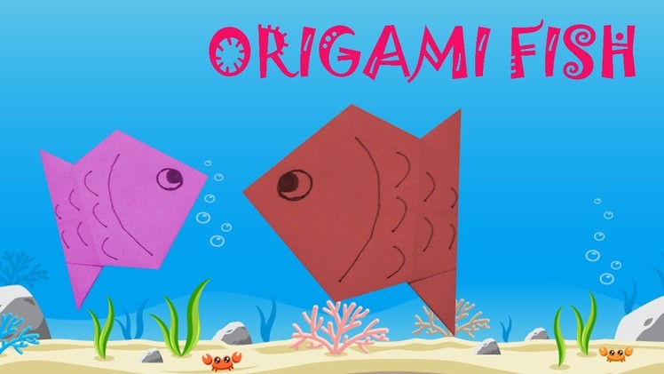 Origami Fish Tutorial - Origami Easy