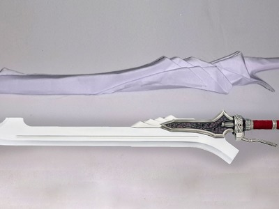Origami Red Queen - Nero's sword (Devil may cry 4) (Henry Phạm)
