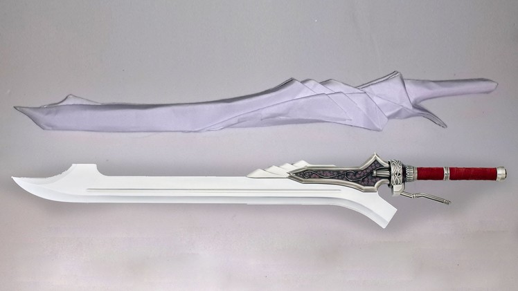 Origami Red Queen - Nero's sword (Devil may cry 4) (Henry Phạm)