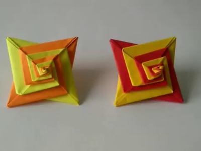 Origami Toys - How to make an Origami Star Minitips