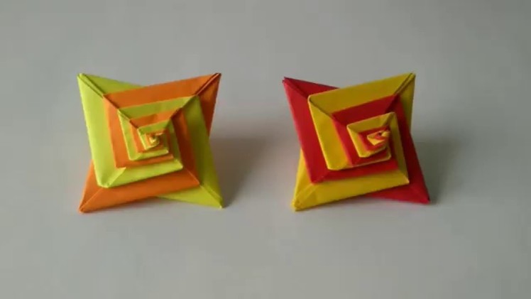 Origami Toys - How to make an Origami Star Minitips