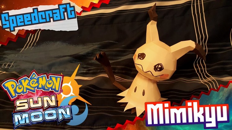 Pokemon Sun & Moon Papercraft ~ Mimikyu ~