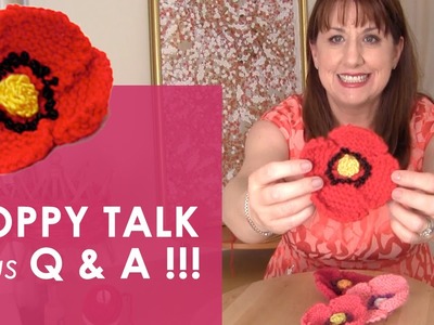 Poppy Talk + Knitting Q&A