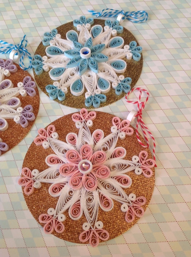 Quilling Snowflakes