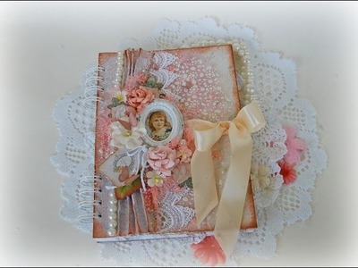 Shabby Chic- Mixed Media Journal Cover Tutorial