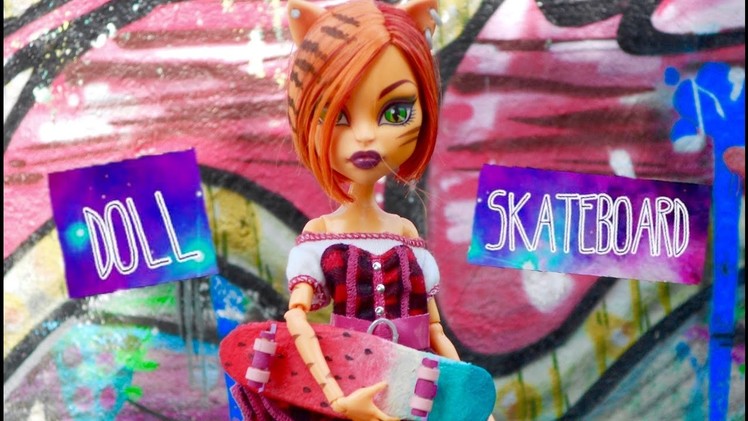 Скейтборд для кукол. How to make a doll skateboard | Madlin Abu Trabi