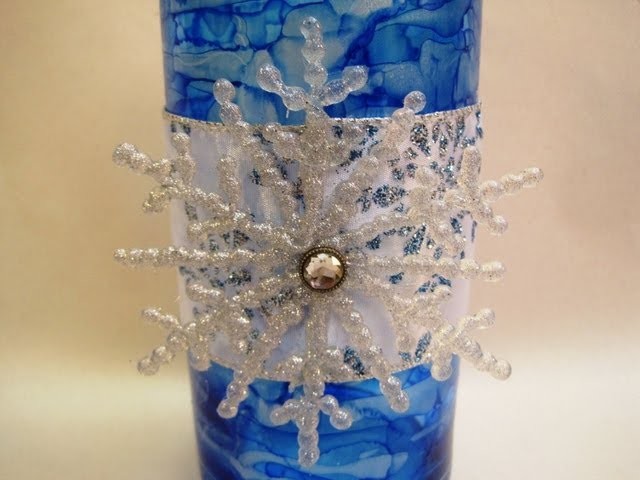 Snowflake Vase ~ Featuring Miriam Joy