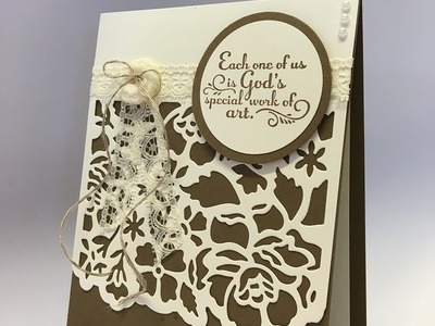 Stampin Up Quick & Easy NEW Detailed Floral Thinlits
