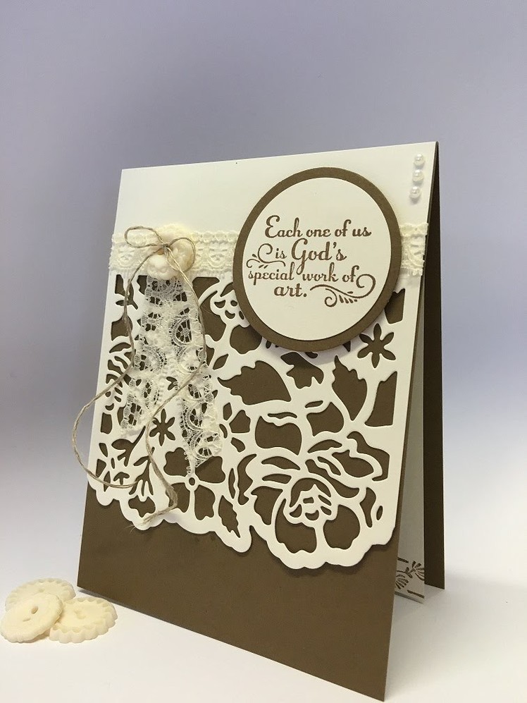 Stampin Up Quick & Easy NEW Detailed Floral Thinlits