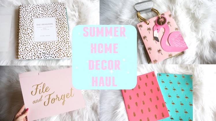 SUMMER HOME DECOR HAUL: Homegoods, Target, TJ Maxx