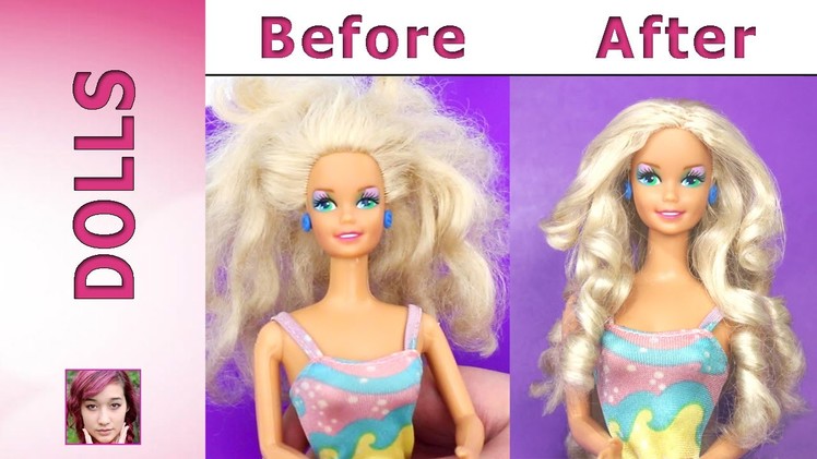Barbie Hair Repair Tutorial
