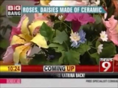 Ceramic Flowers - The New Attraction