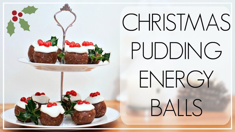Christmas Pudding Energy Balls | Niomi Smart