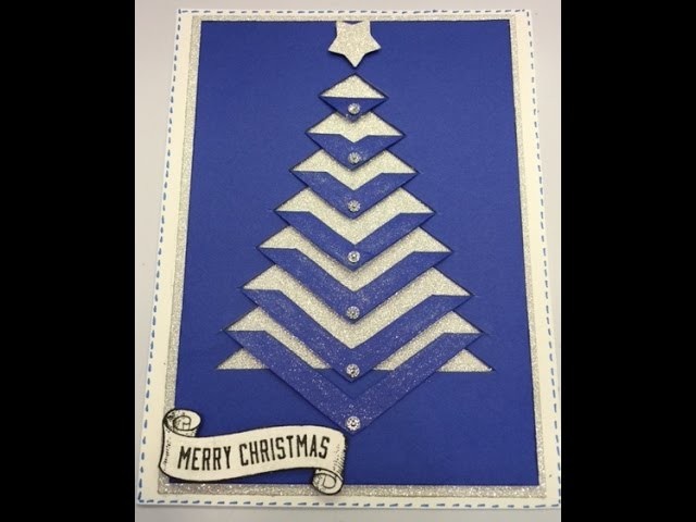 Christmas Tree Card & Free Template
