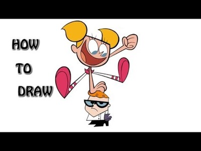 Dexter’s Laboratory ! How to Draw Dexter vs. Dee with Pencil and Color Combination
