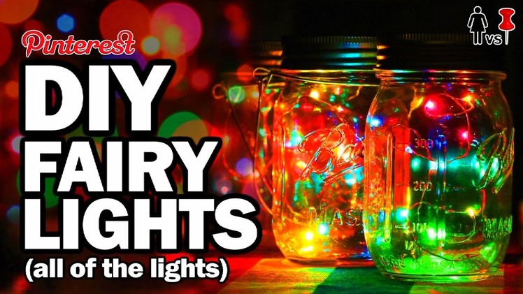 DIY Fairy Lights, Corinne VS Pins FAIRY EDITION