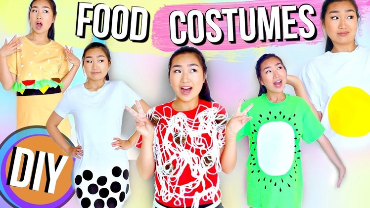 DIY Unique Last Minute Food Halloween Costumes | JENerationDIY