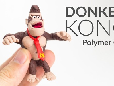 DONKEY KONG (DKC)– Polymer Clay Tutorial