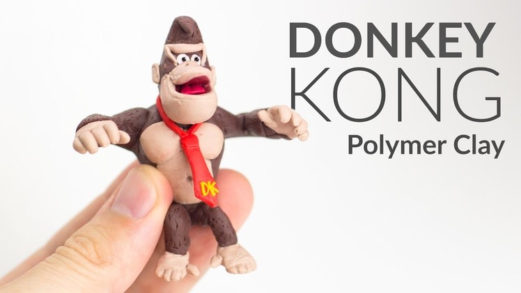 DONKEY KONG (DKC)– Polymer Clay Tutorial