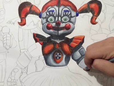 Drawing FNAF Sister Location