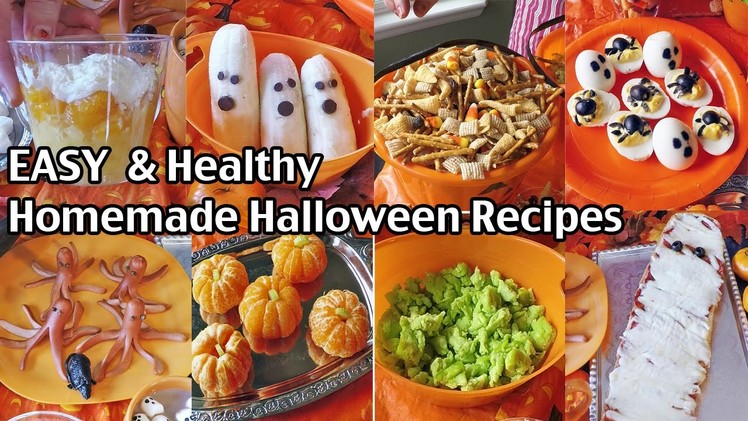 Easy And Healthy Homemade Halloween Food Ideas - Halloween Alternatives