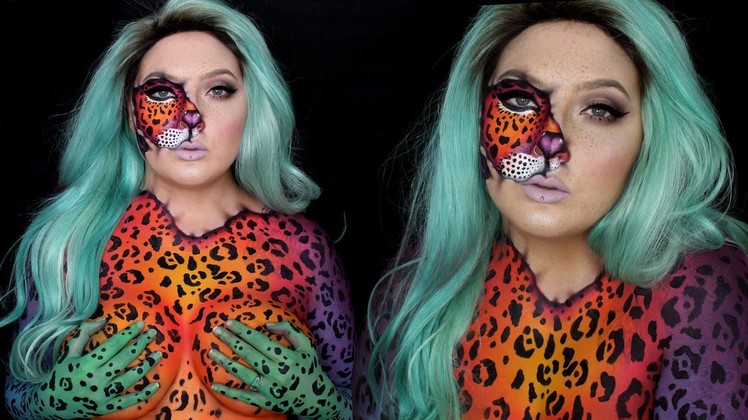 FREE KESHA | Animal Inside Makeup | Jordan Hanz