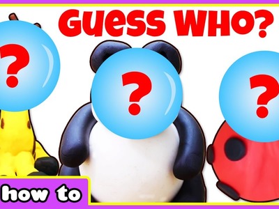 Guess The Play Doh Animals | Learn Animals With Play Doh by HooplaKidz How To