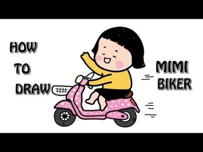 How to Draw Cartoons Mimi Summer Cartoon Animation Tutorial