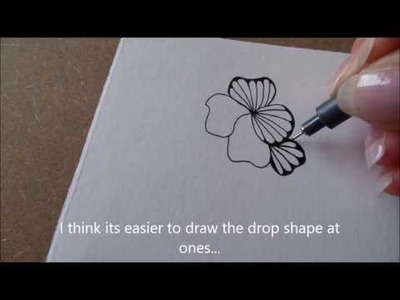 How to draw tanglepattern Ginili