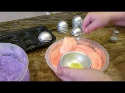 How to make Bath Bombs with recipe!