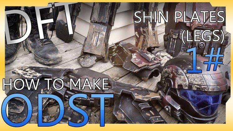 How To Make : ODST Costume - The Shin Armor (legs) 1#