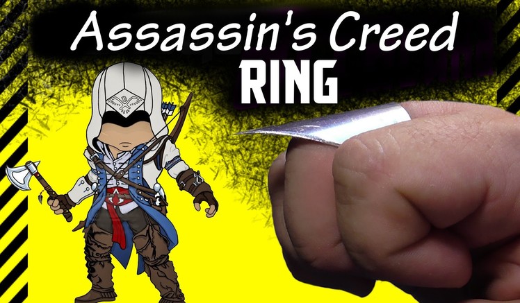 ✔ How to make the assassin ring for self-defense. It`s an elegant weapon of Assassin's Creed
