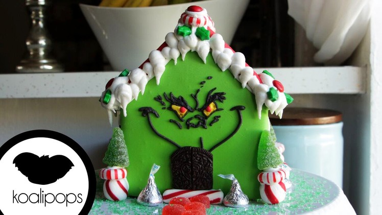 How to Make the Grinch Gingerbread House | Become a Baking Rockstar