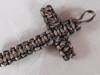 How To Tie A Cobra Weave Paracord Cross