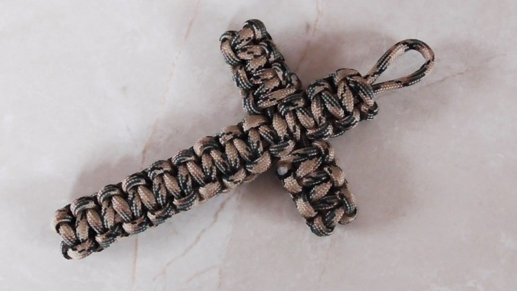 How To Tie A Cobra Weave Paracord Cross